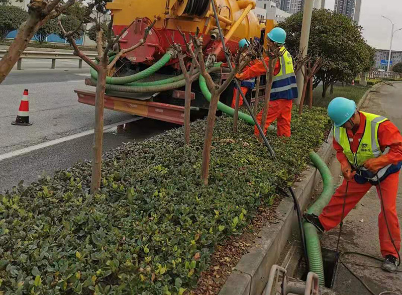 新丰市政管道清淤